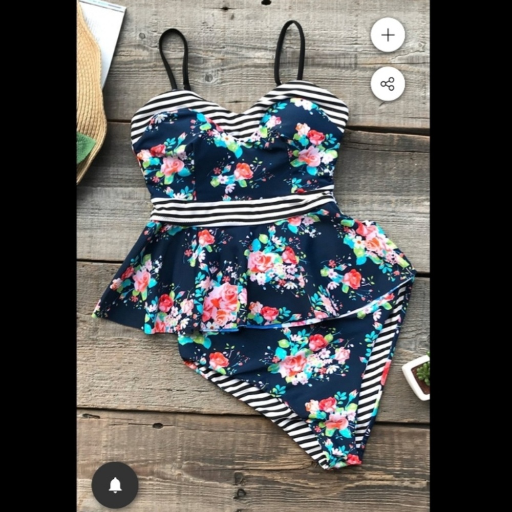 GARDEN EXPLORER PRINT TANKINI SET